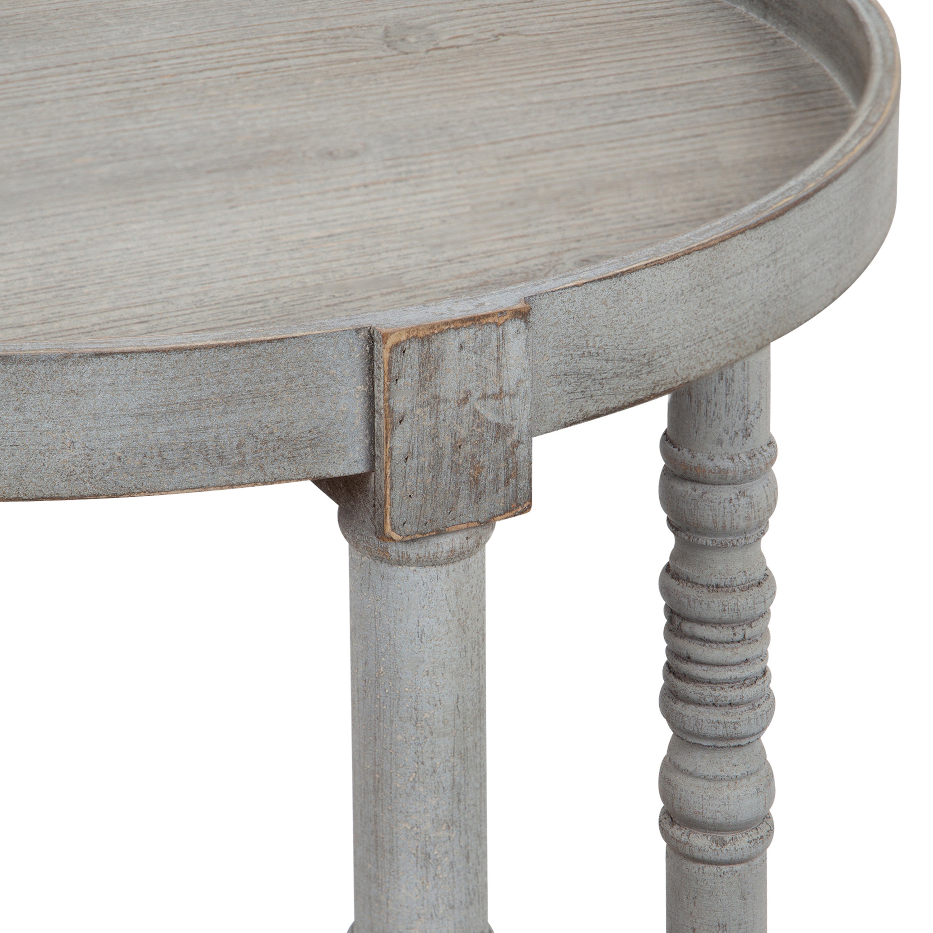 Side Table Gray 20x20x24 4