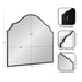 Arch Mirror Black 32x28 2