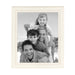 Tabletop Frame Distressed White 8x10 2