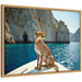 Framed Canvas Sylvie Natural 24x18 1