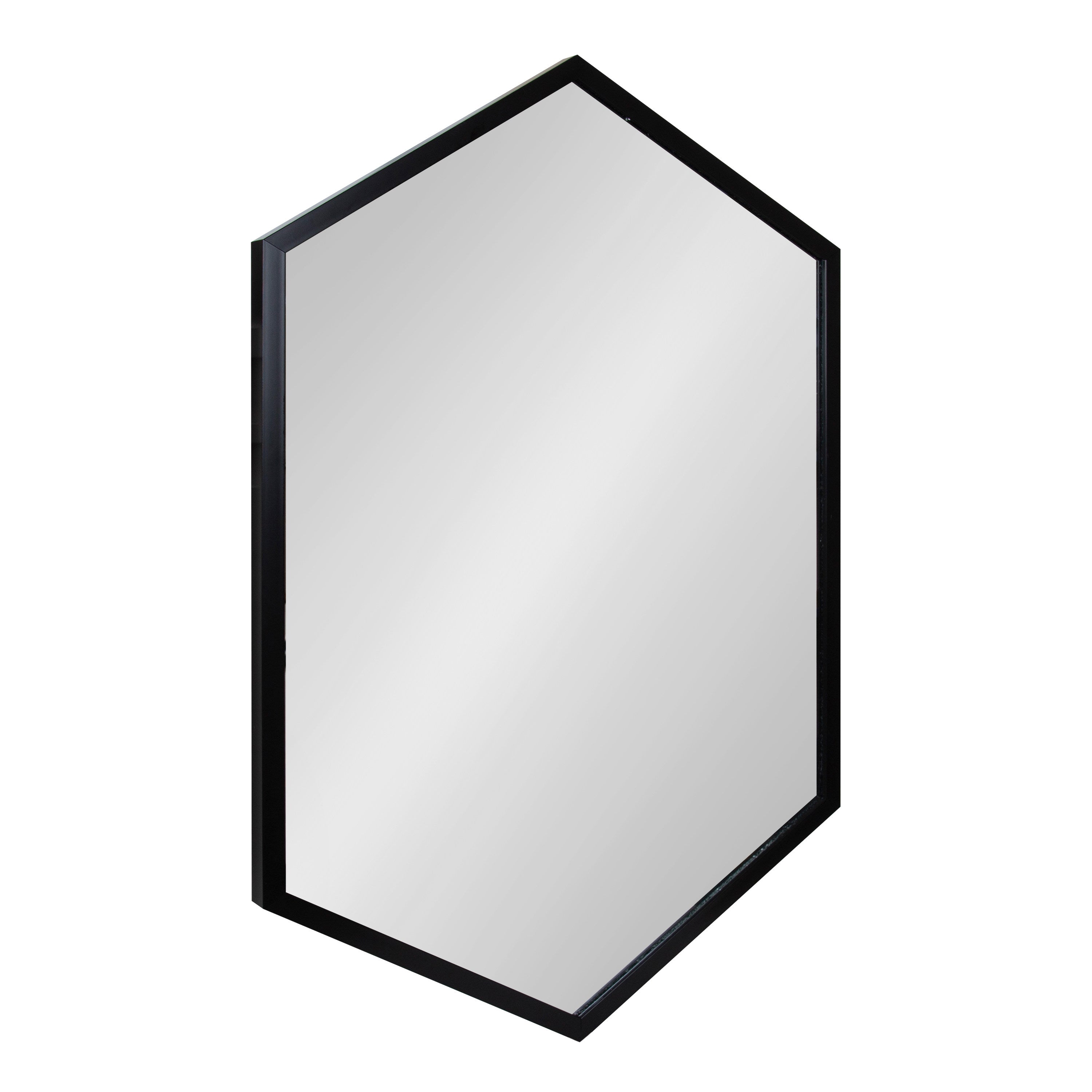 Laverty Framed Hexagon Wall Mirror