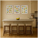 Art Set Sylvie Dark Gold 3 Piece Set 18x24 6