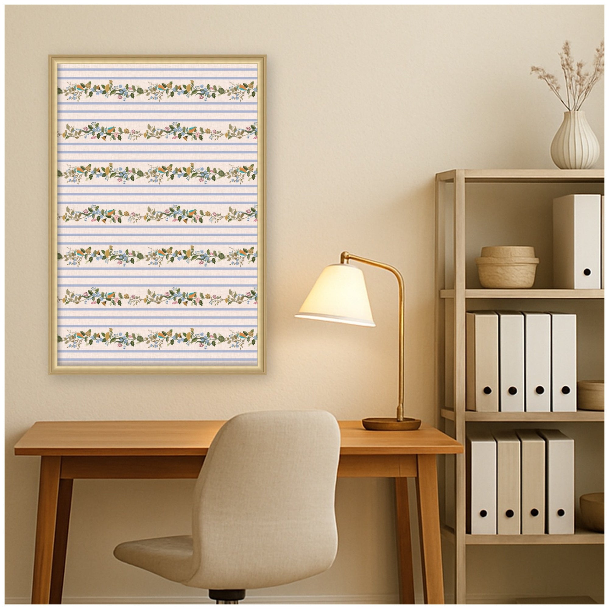 Pinboard 38x26 Florence Gold 6