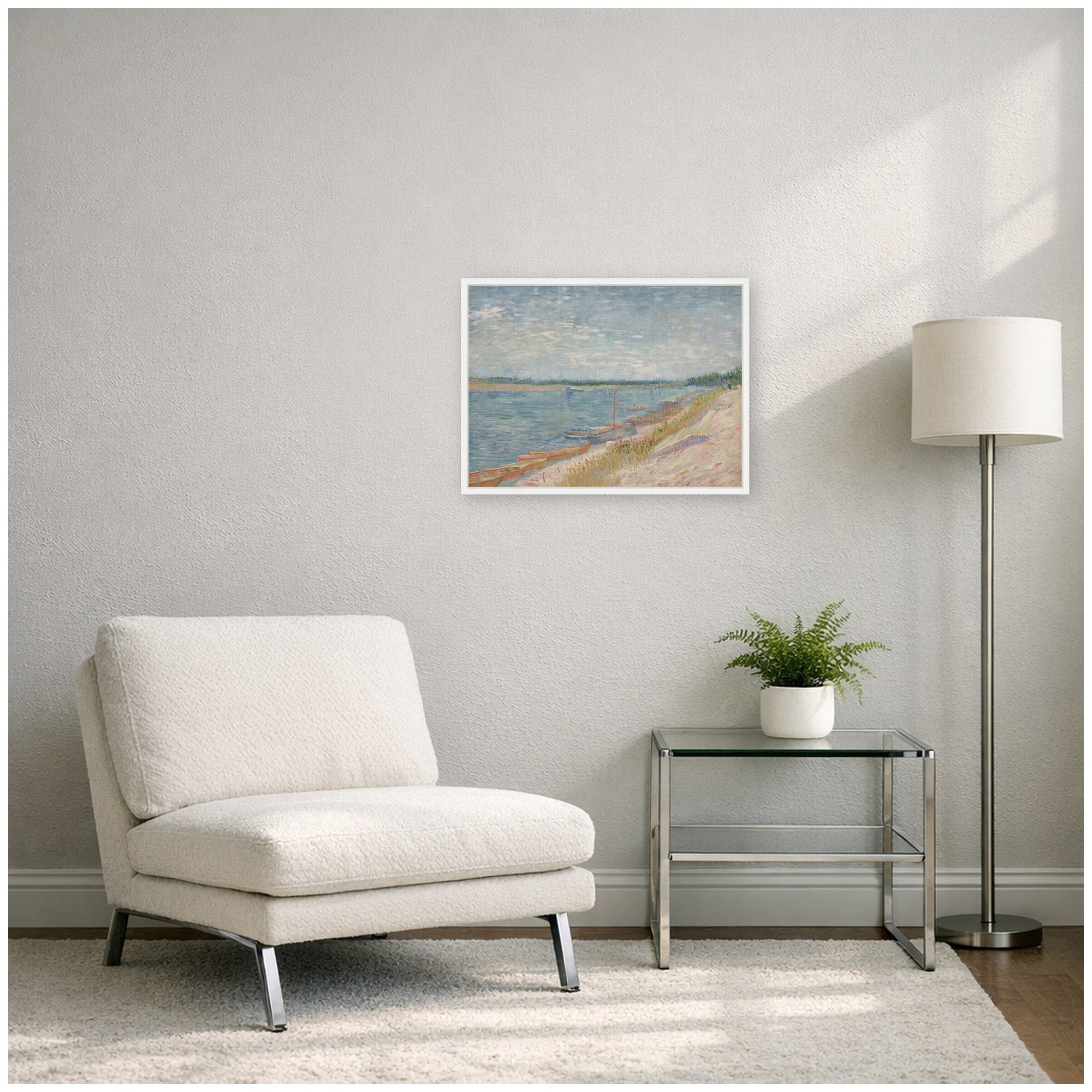 Framed Canvas Sylvie White 24x18 5