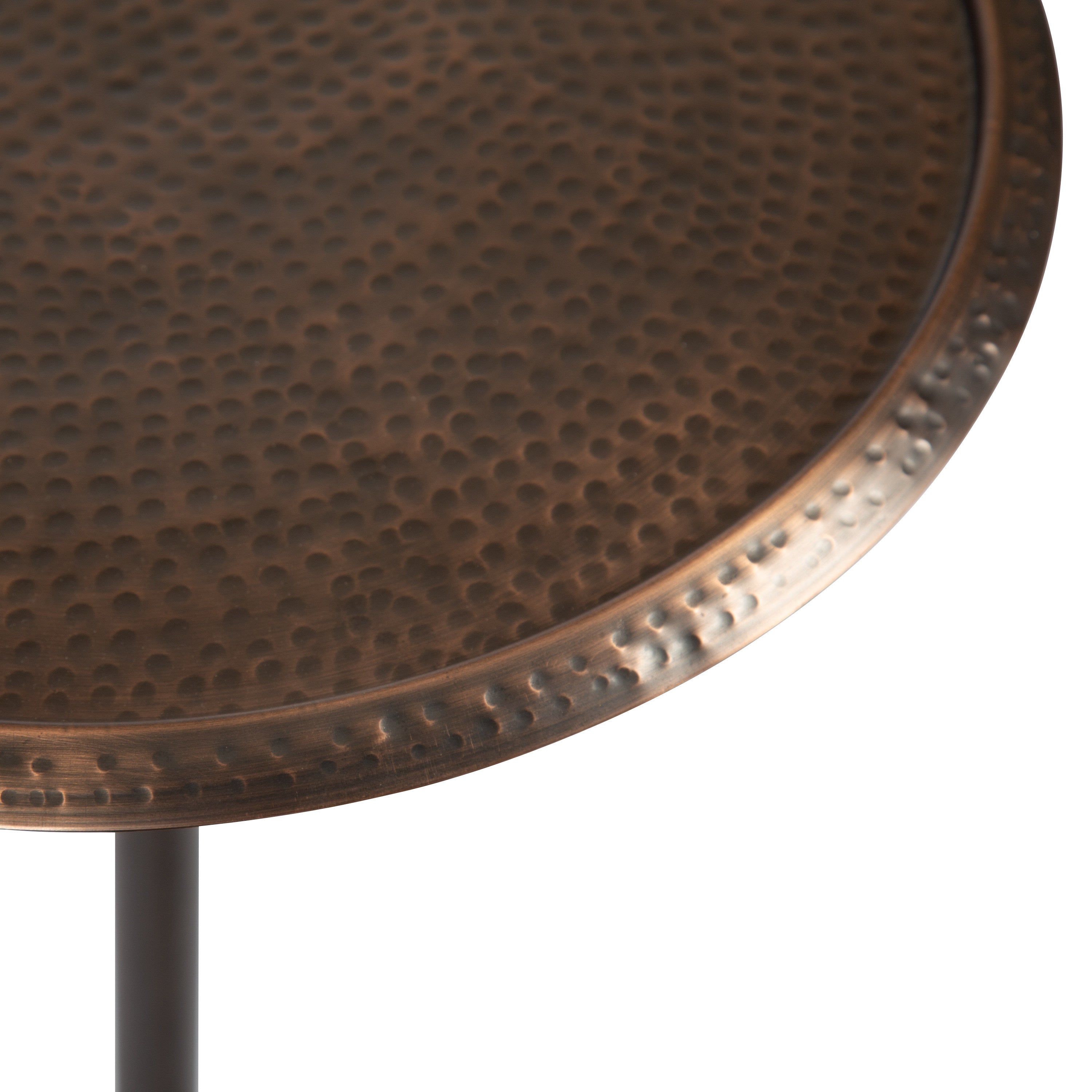 Side Table Bronze 15x15x24 4