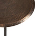 Side Table Bronze 15x15x24 4