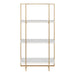 Accent Shelf 15x32 White Gold 4