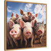 Funny Pig Selfie by The Creative Bunch Studio