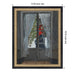 Mounted Canvas Castellan Black 13x16 2