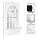 Functional Mirror White 21x36 2