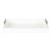 Single Tray White Silver 17x13 2