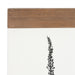 Plaque Rustic Brown 3 pc 12" 6