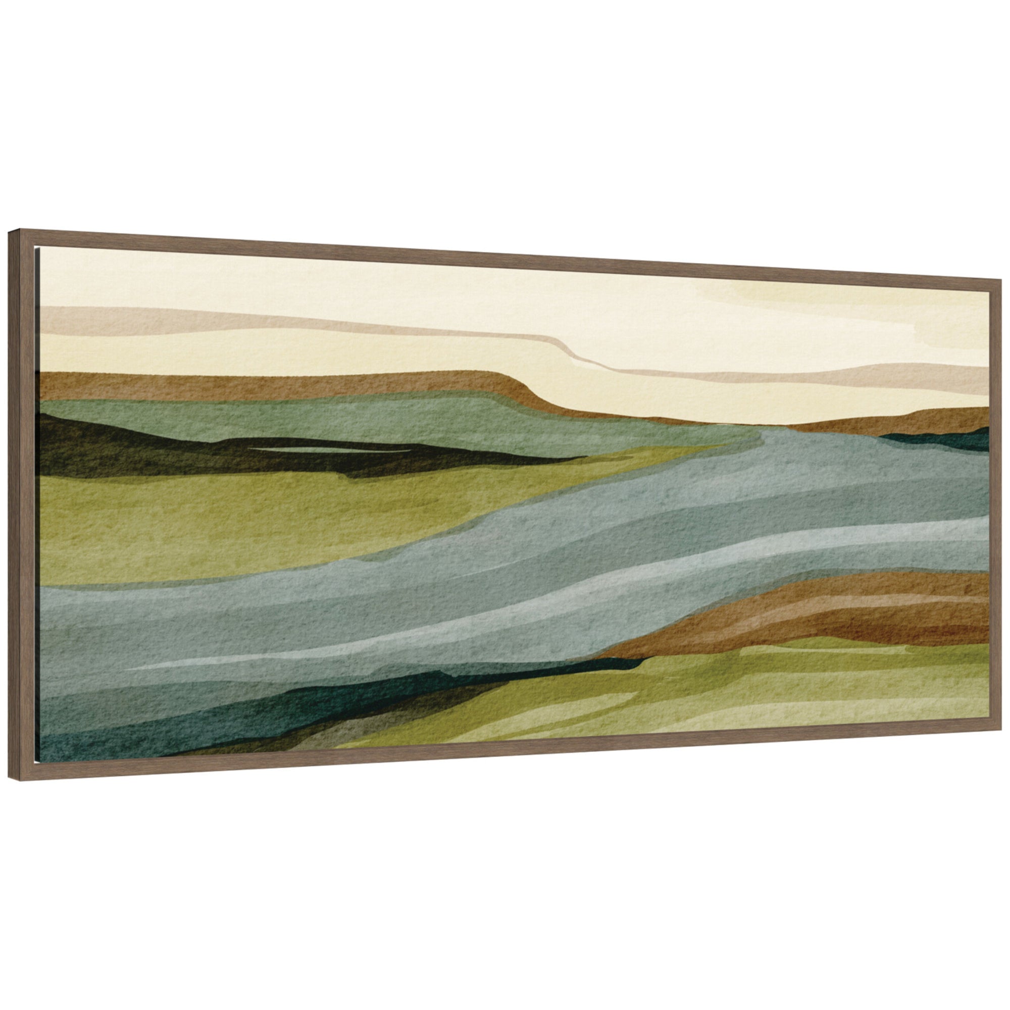 Natures Charm l Panel by Nikita Jariwala Framed Canvas Wall Art Print