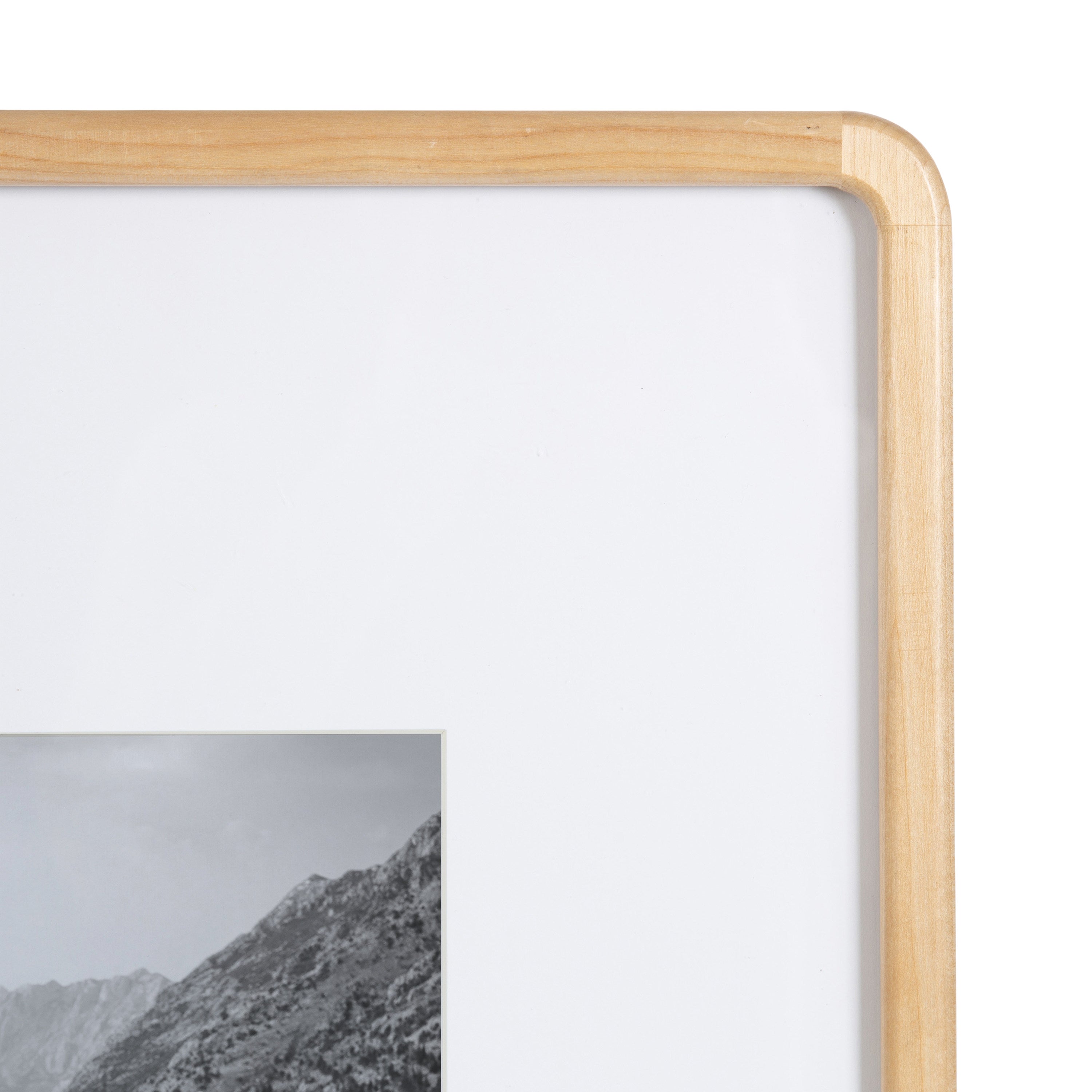 Wall Frame 16x20 matted to 8x10 Natural 3