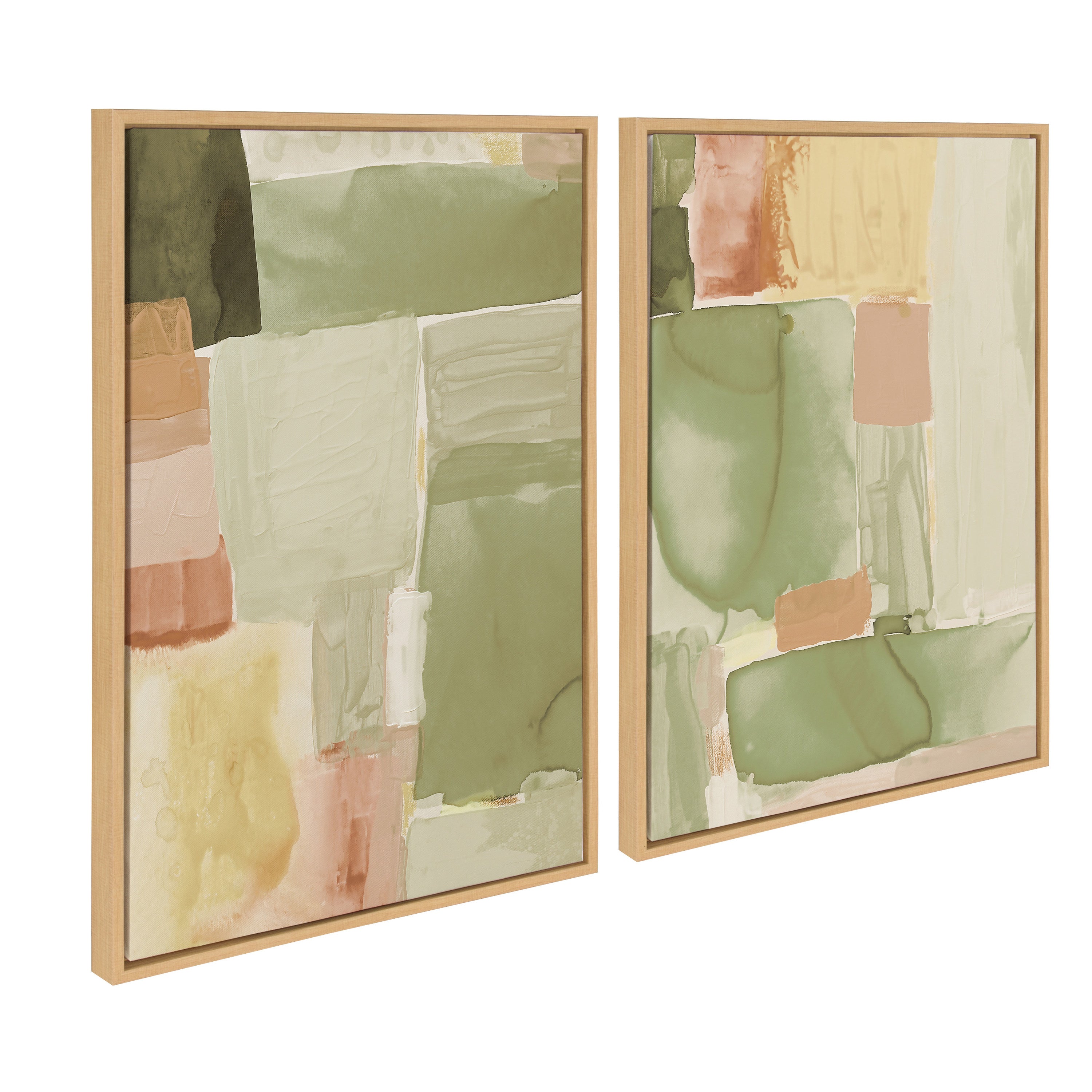 Art Set 2 Piece Set 23x33 Sylvie Natural 1