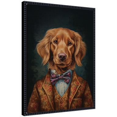 Framed Canvas 18x24 Sylvie Beaded Black 1