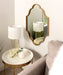 Scallop Mirror Gold 20x30 6
