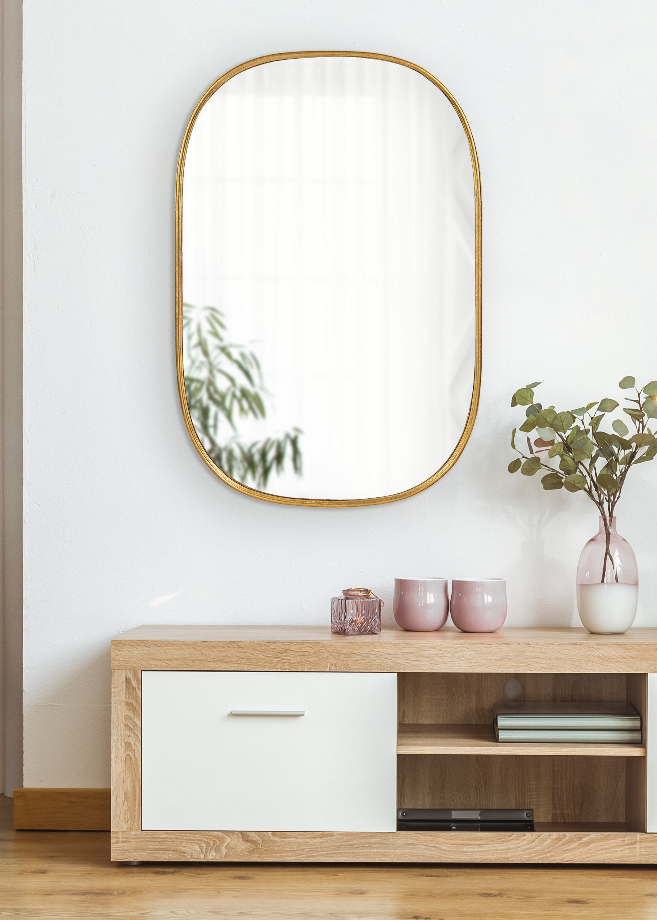 Capsule Mirror Gold 24x36 7
