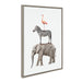 Framed Canvas Sylvie Graywash 23x33 1
