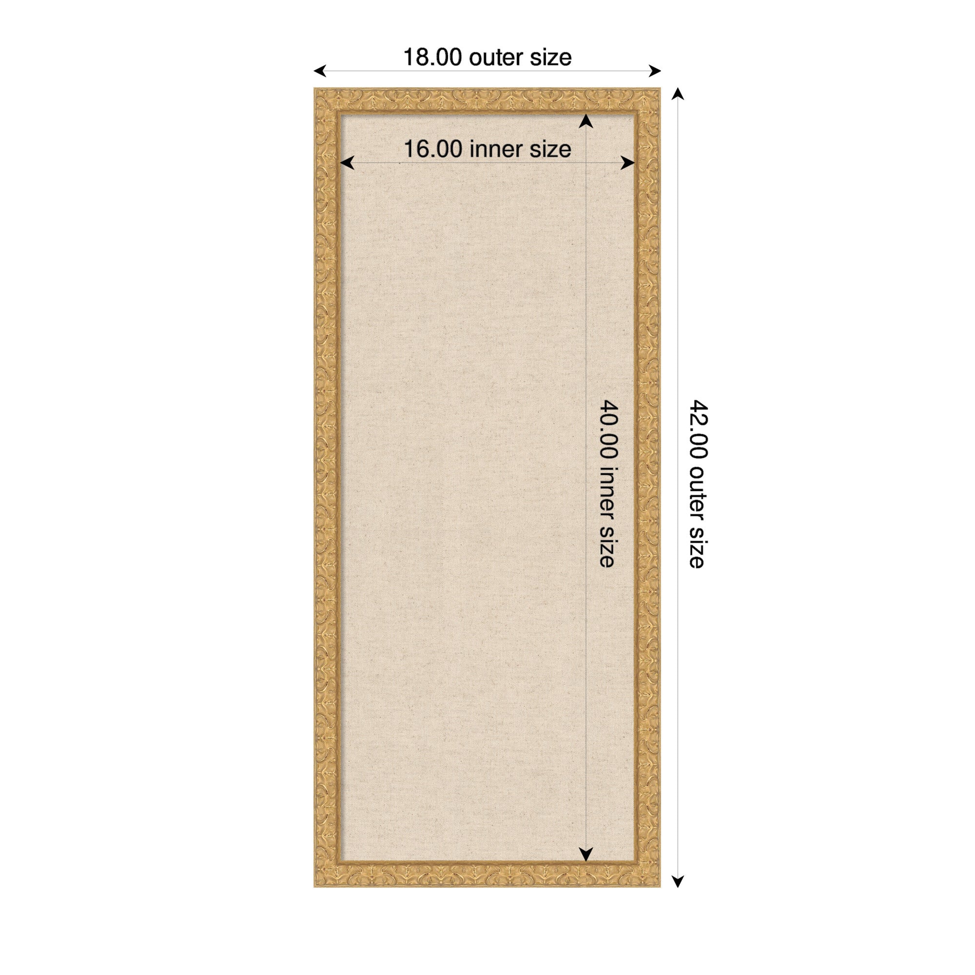 Pinboard 18x42 Lila Gold 2