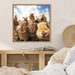 Framed Canvas 22x22 Sylvie Natural 7
