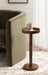 Drink Table Rustic Brown 10x10x22 7