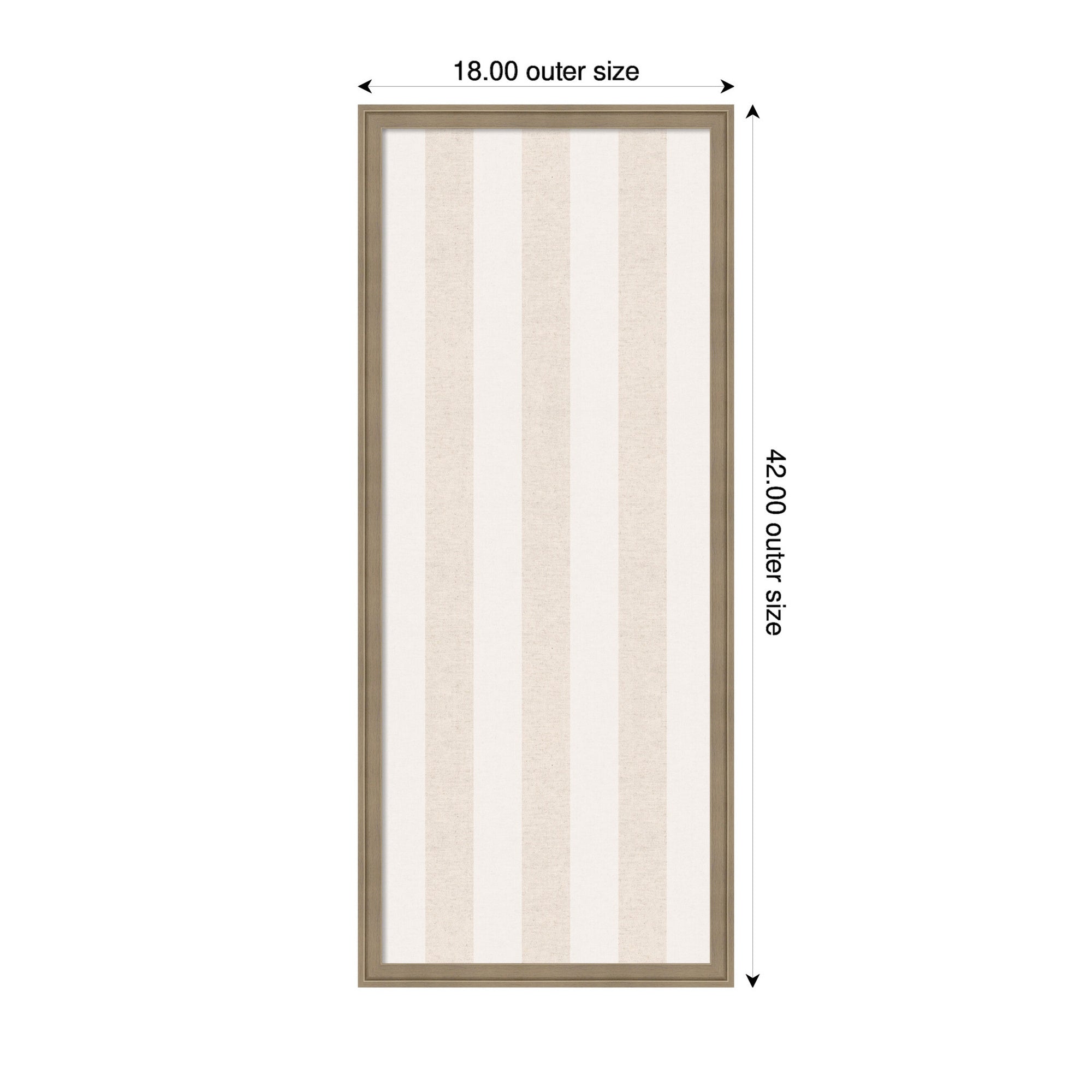 Pinboard Florence Light Brown 18x42 2