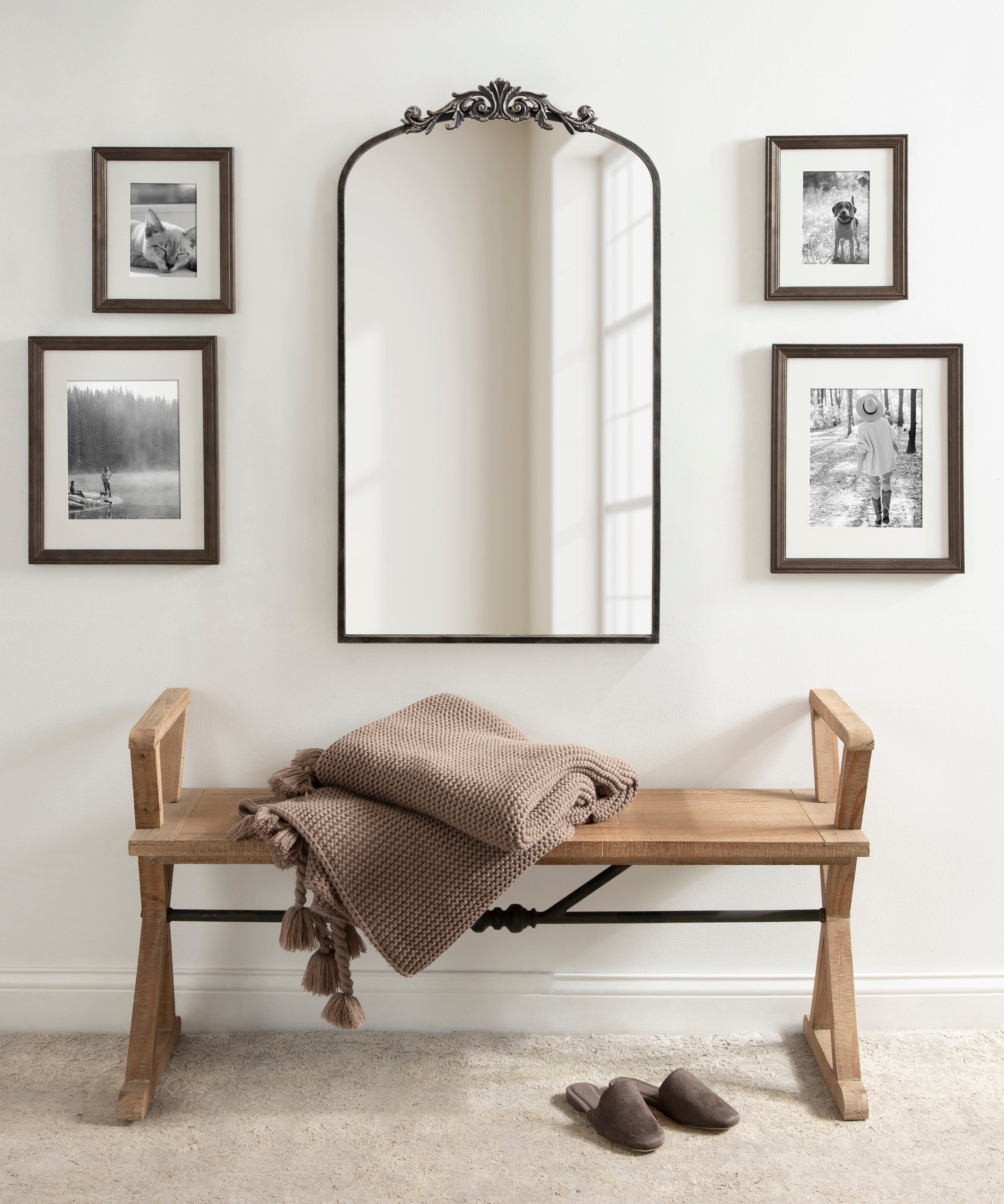 Full Length Mirror 24x42 Black 7
