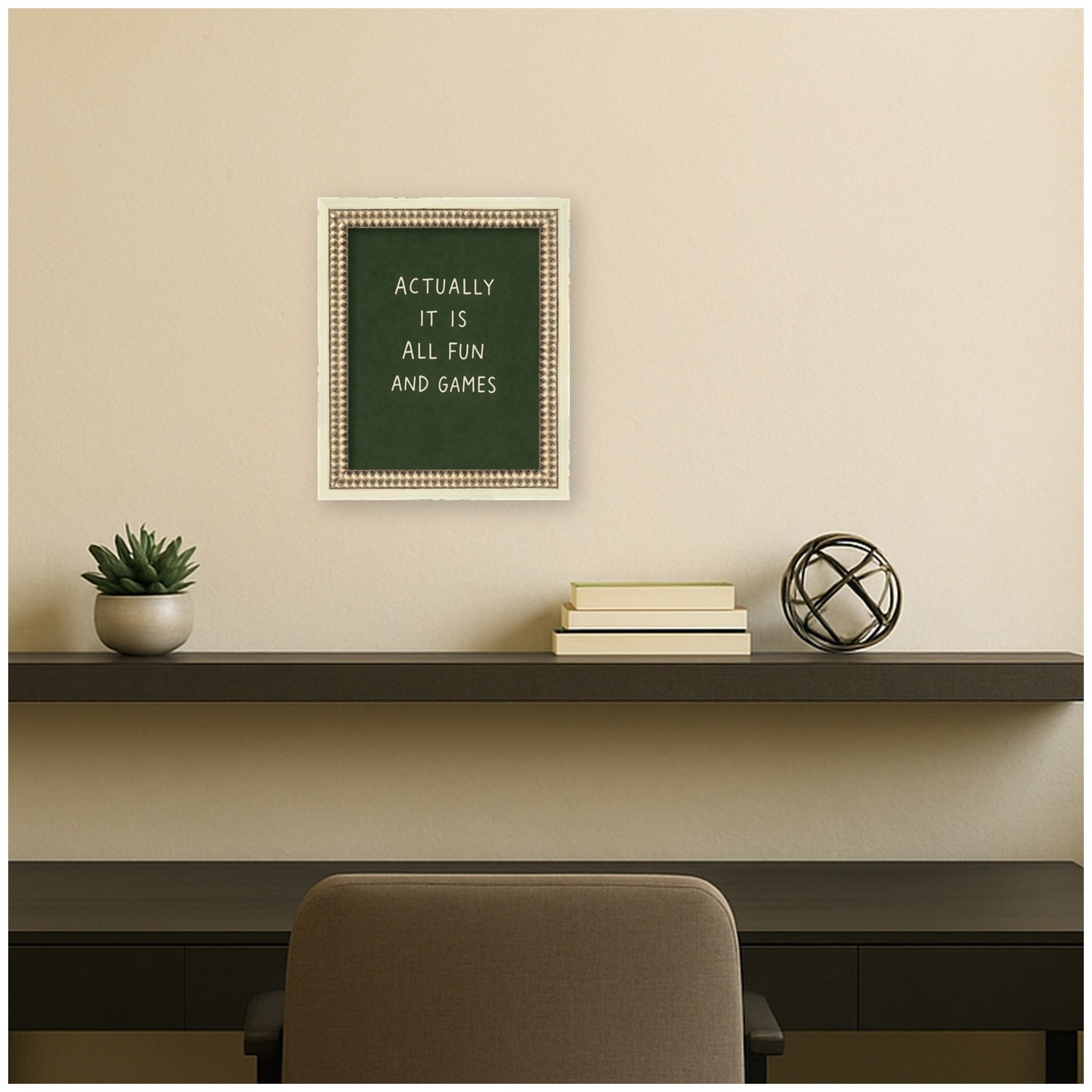 Mounted Canvas 10x12 Castellan Distressed White 6