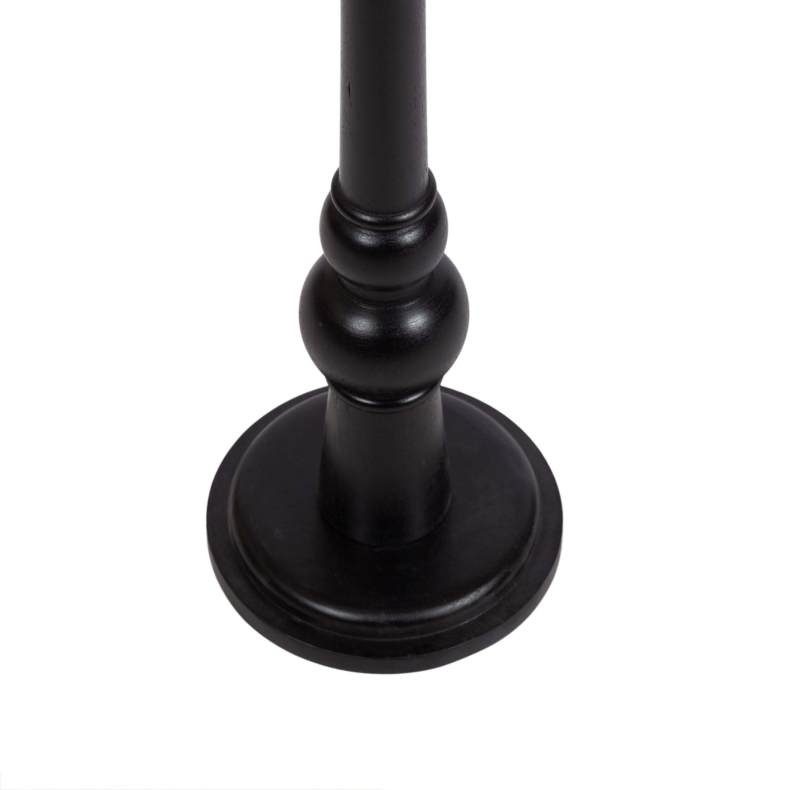 Side Table Black 8x8x23 5
