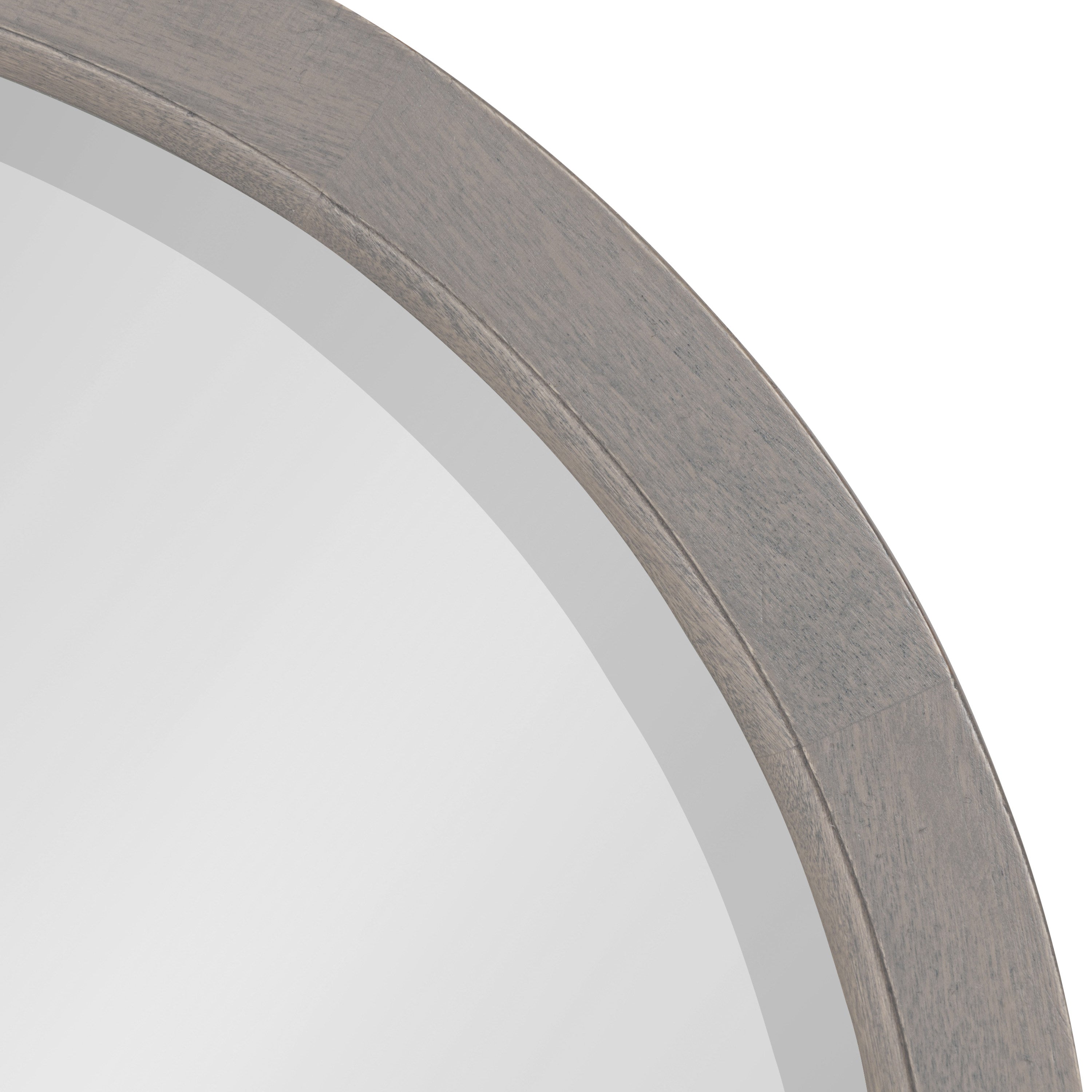 Round Mirror Gray 18" Diameter 3