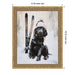 Mounted Canvas Castellan Gold 13x16 2