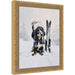 Mounted Canvas Castellan Gold 13x16 1