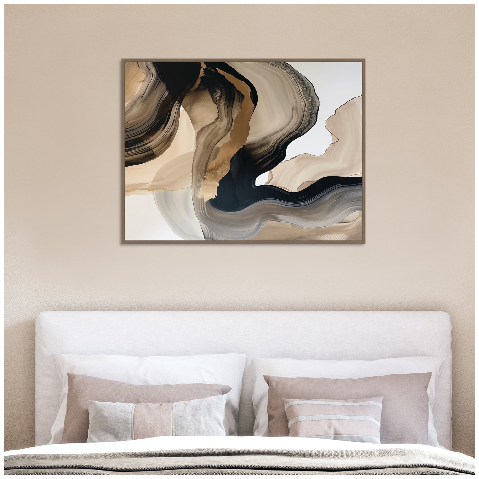 Sylvie Abstract Dream I Framed Canvas by Amy Lighthall