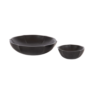 Serving Bowl Black 2 Piece 1