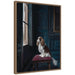 Framed Canvas 18x24 Sylvie Beaded Dark Gold 1