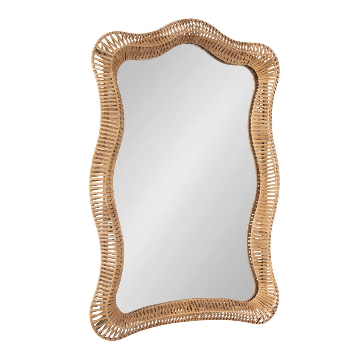 Rashana Rattan Wall Mirror — kateandlaurel
