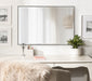 Rectangle Mirror Dark Silver 24.75x36.75 7