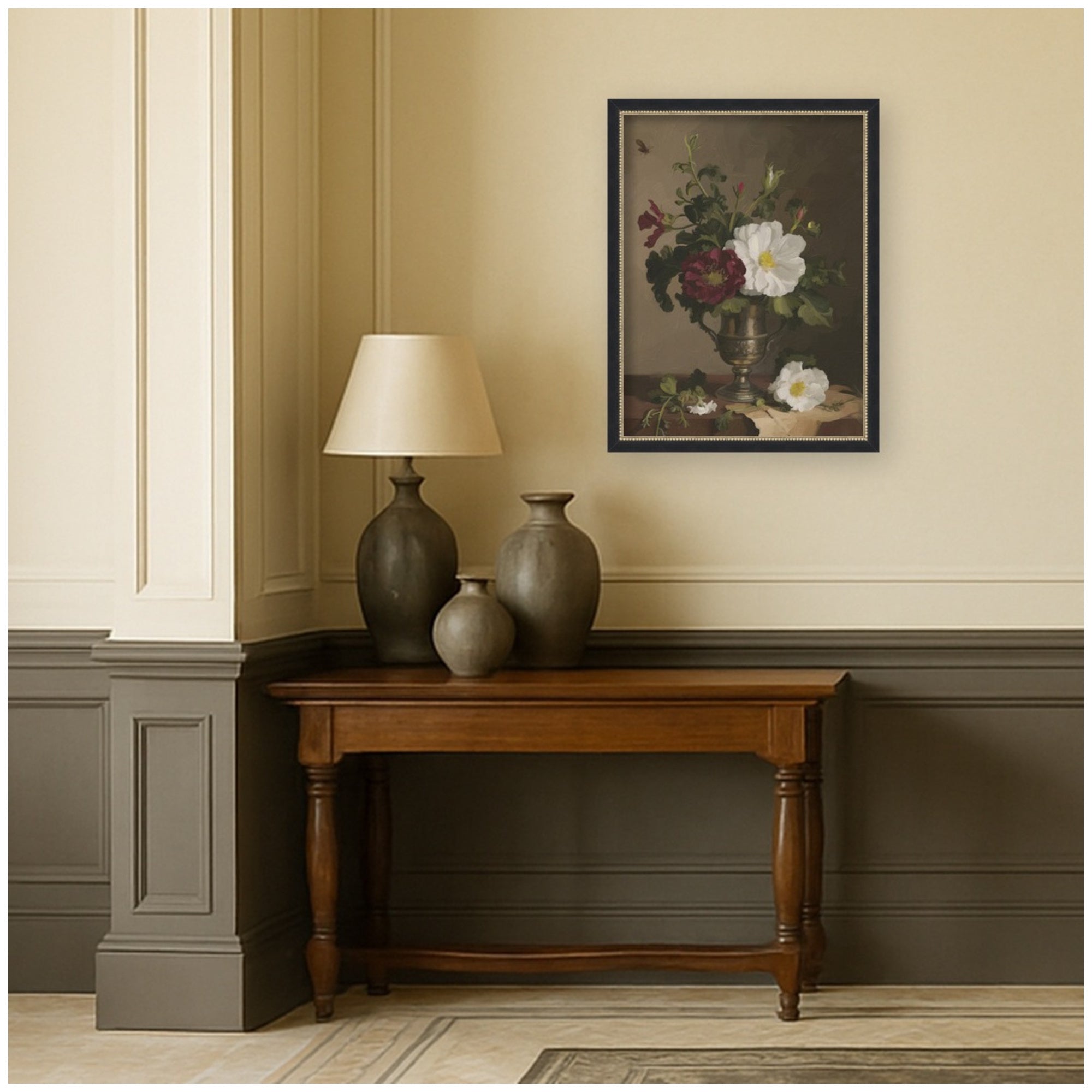 Mounted Canvas 20x26 Belmont Black 7
