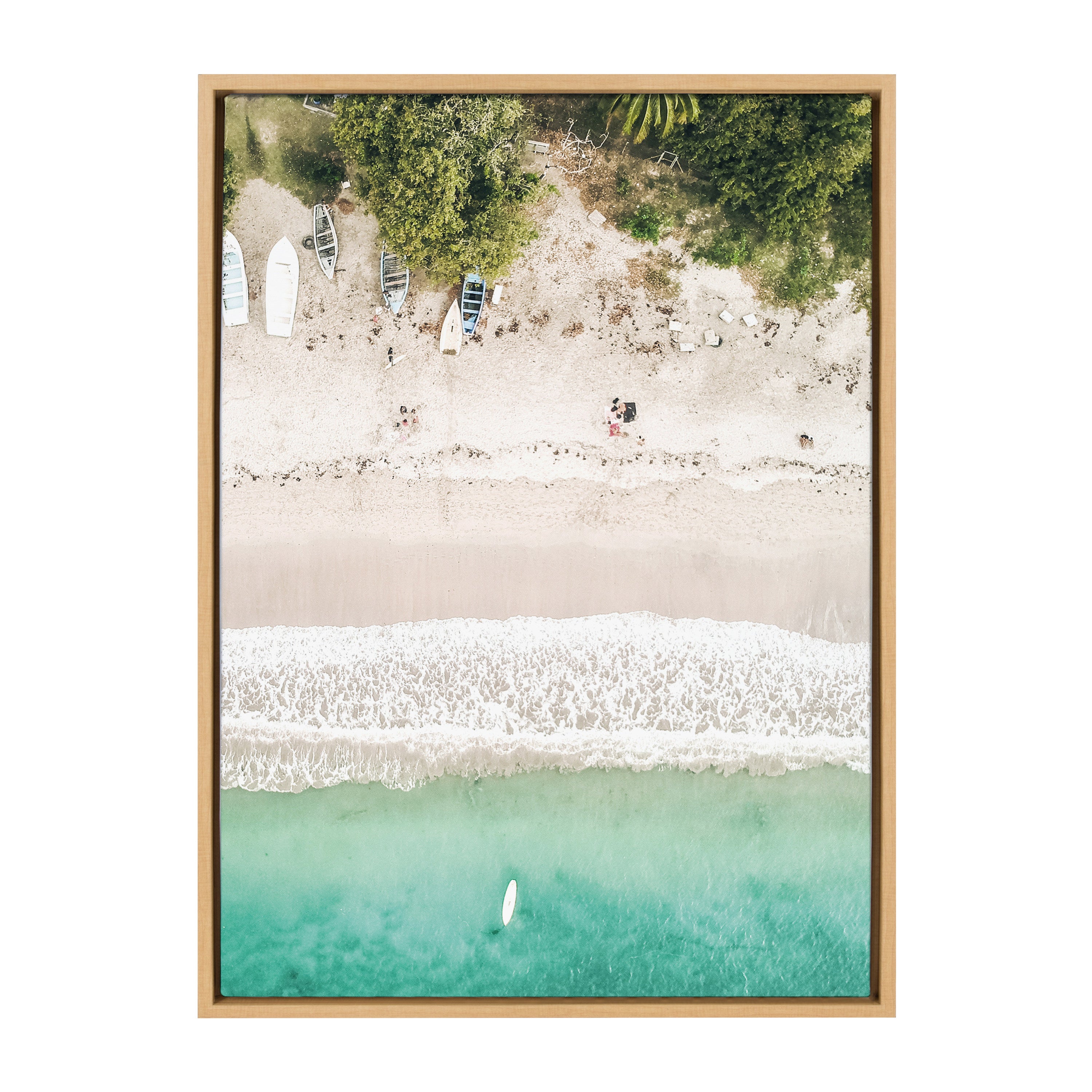 Framed Canvas Sylvie Natural 23x33 1