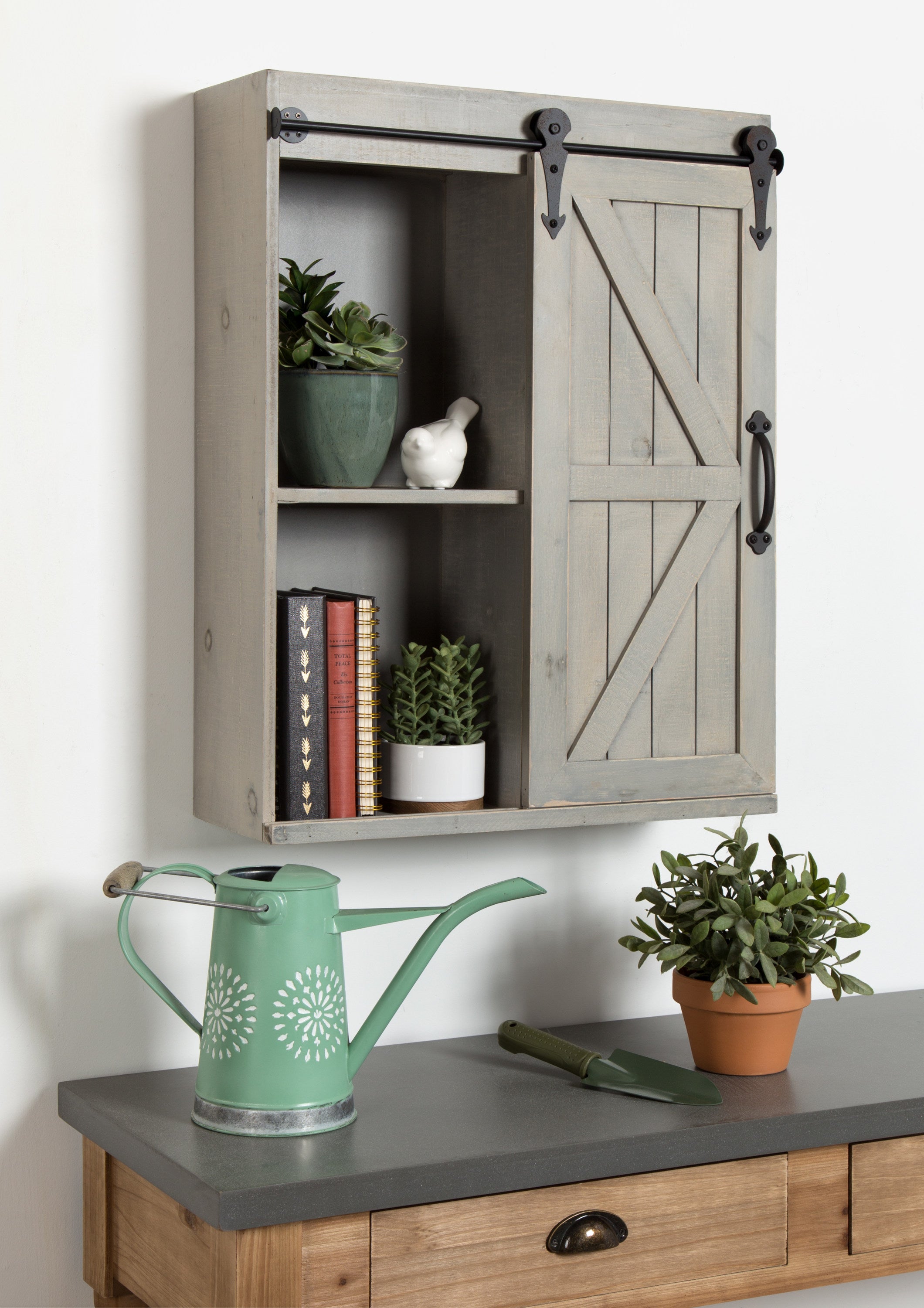 Cabinet Gray 22x28 8