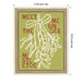 Mounted Canvas Castellan Distressed White 13x16 2