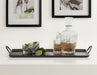 Serving Tray Pewter 10x22 8