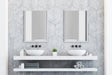 Rectangle Mirror White 18x24 6