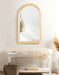 Arch Mirror Natural 24x36 7