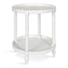 Side Table White 20x20x24 1