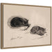 Framed Canvas 24x18 Sylvie Dark Gold 1