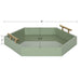 Single Tray Green Gold 18x18 2