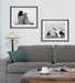 Wall Frame Gray 14x18 matted to 11x14 7