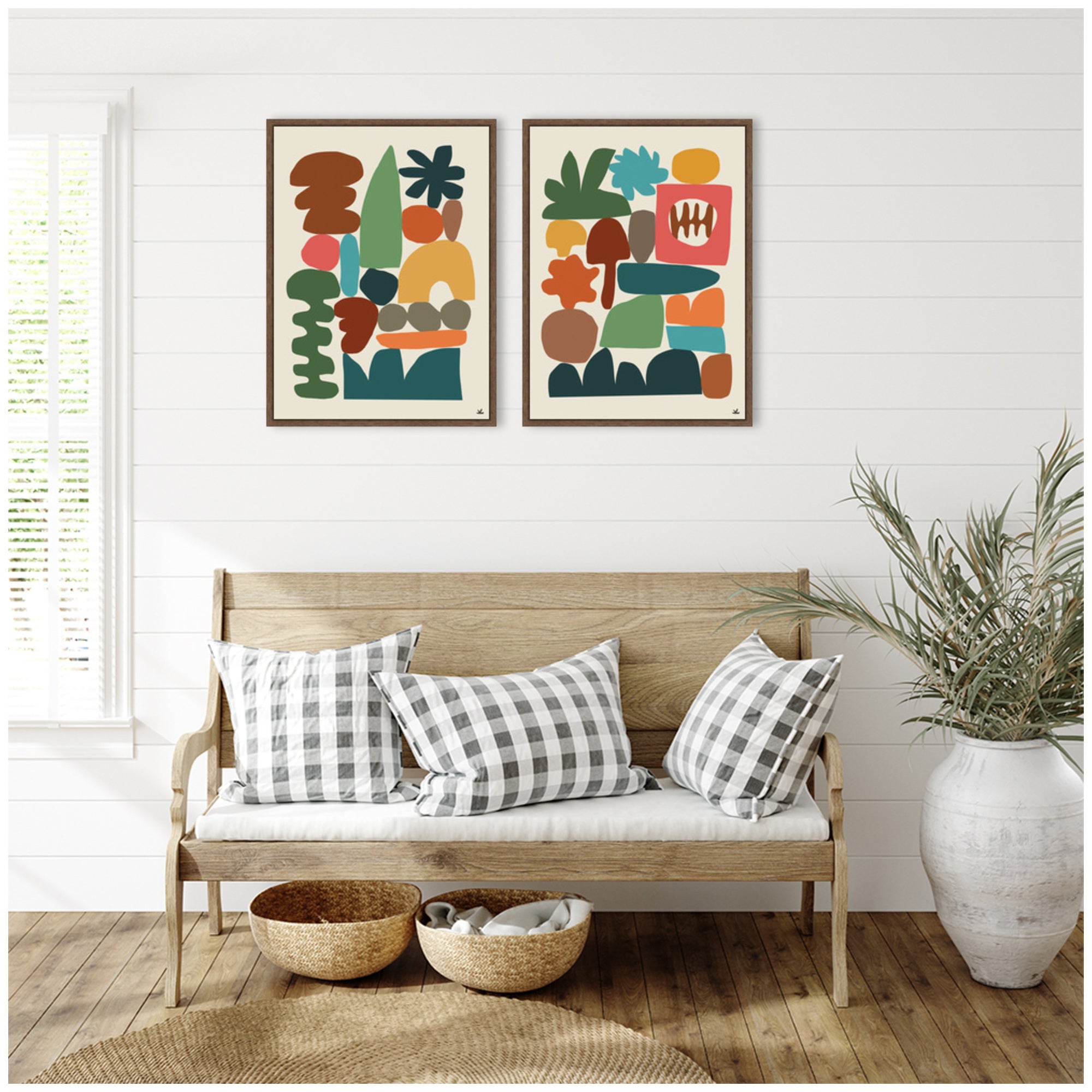 Night Chords 2 Piece Framed Canvas Wall Art Set by Kelly Knaga